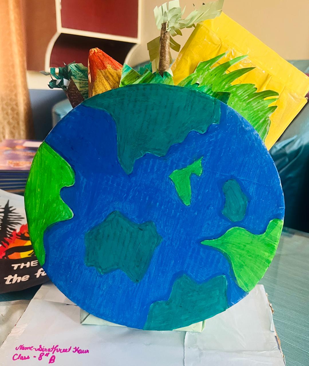3D Earth model by student