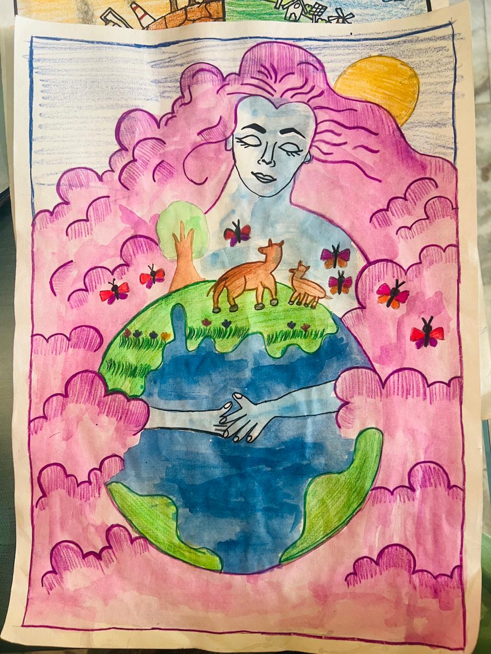 Mother Earth painting